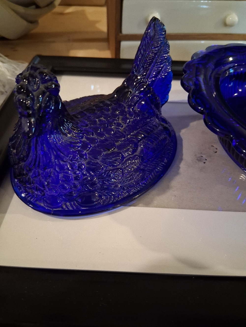 Mosser Cobalt Hen On Nest - Picture 6 of 7